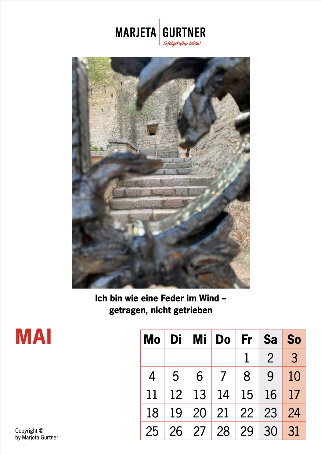 Mai im Erfolgs-Kalender 2026