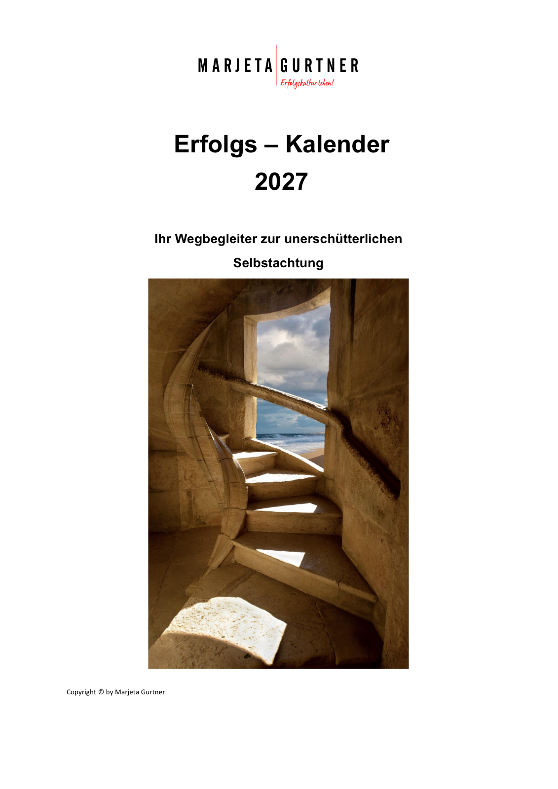 Deckblatt vom Erfolgs-Kalender 2027